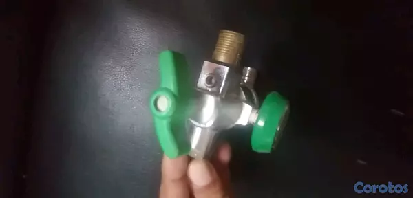 Artículos Deportivos - Regulador tanque de Oxígeno Profesional Precision Medical - Alto Flujo 15LPM 6