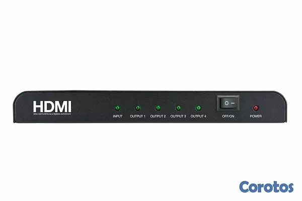 computadoras y laptops - SPLITTER HDMI XTECH 1X4, 1080P, 3D, 720P (XHA-410) 2