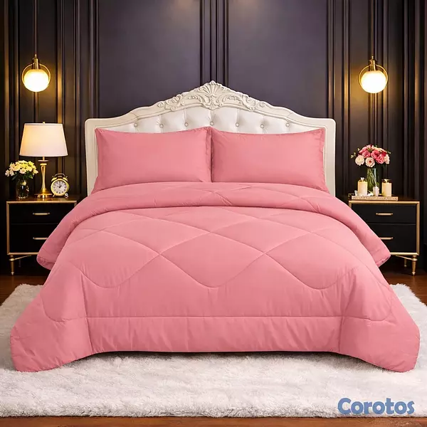 muebles y colchones - juego de colcha 3 piezas para cama de 60  9