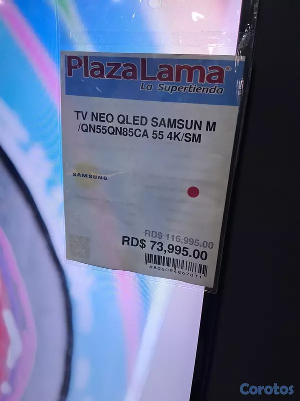 tv - Neo QLED 55" TV 4K Smart Samsung  6
