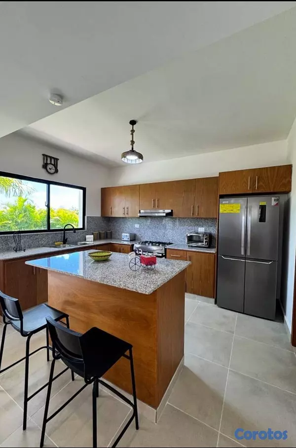 casas vacacionales y villas - Renta largo plazo: Villa full amueblada en Vista Cana 5