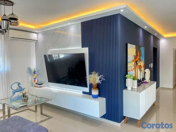 apartamentos - Apto amueblado en el Millón 1600us 9