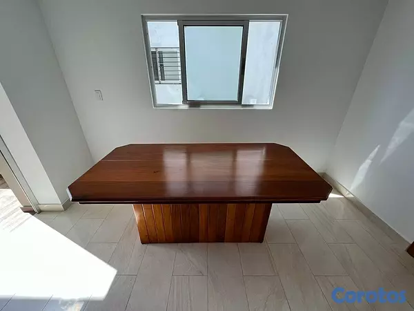 muebles y colchones - Mesa Madera Usada (Alto: 80" Ancho 38" Largo 193") 2
