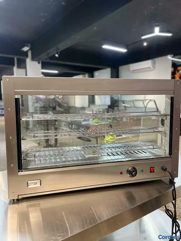 equipos profesionales - Vitrina exhibidora caliente 35 pulgadas aniquelada 8