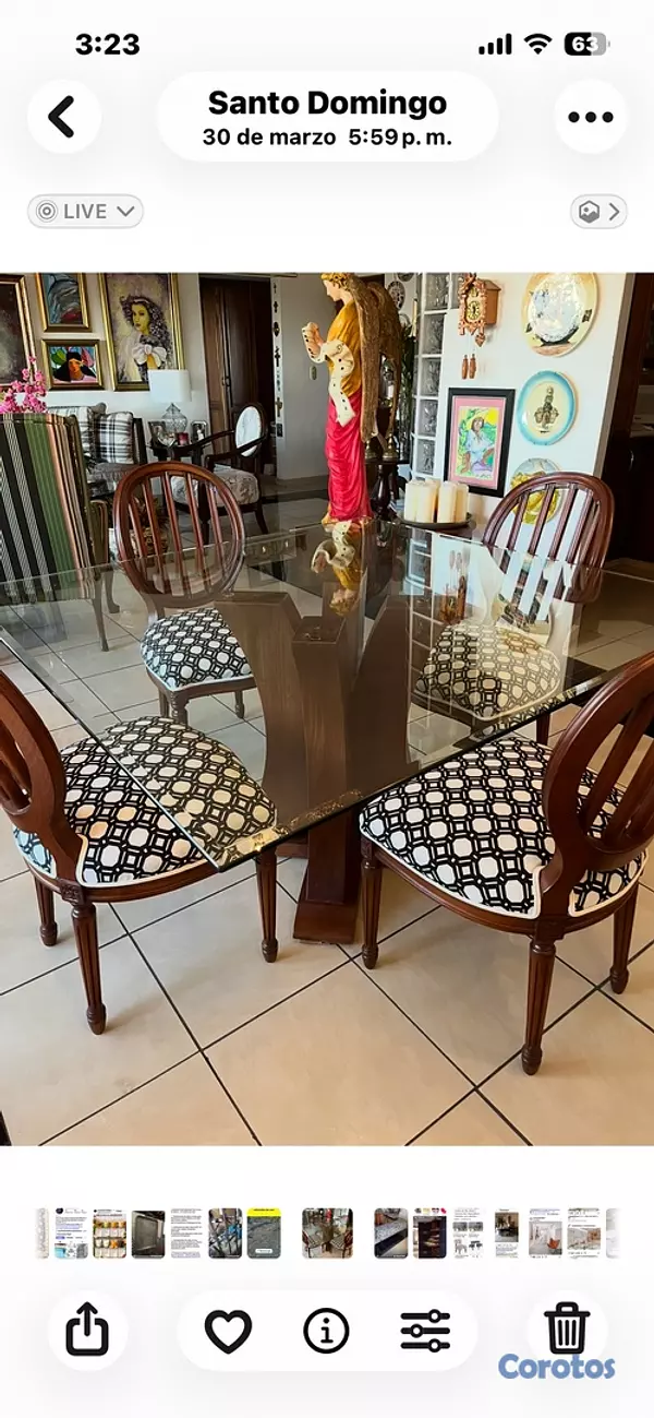 muebles y colchones - Se vende juego comedor 7