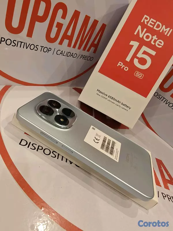 celulares y tabletas - REDMI NOTE 15 PRO 5G, 8GB RAM 256GB ROM 11