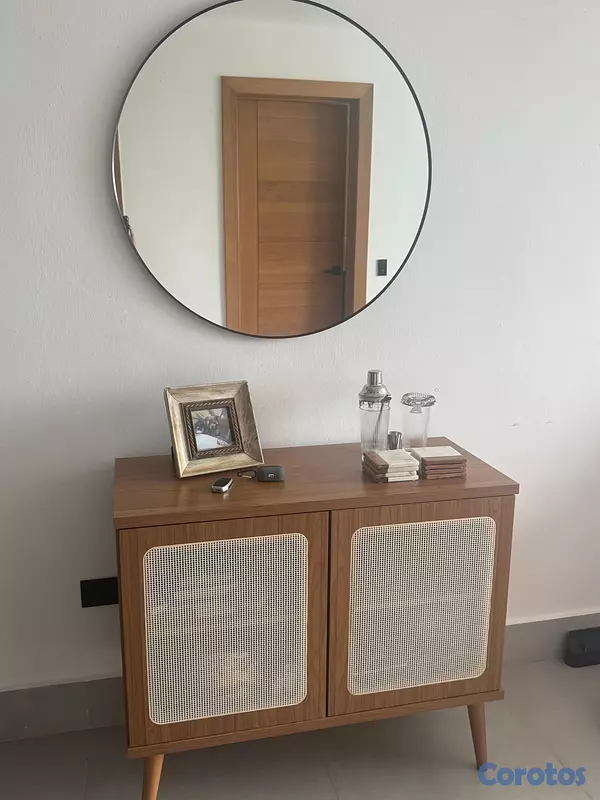 decoración y accesorios - Mini bar/ repisa nueva (menos de 6 meses de uso) precio 12,000 3