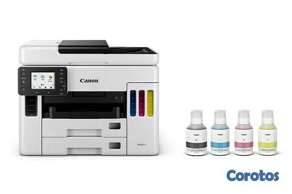 impresoras y scanners - GX7010 CANON MAXIFY, SISTEMA TINTA CONTINUA, DE FABRICA ,COLOR, 45PPM  4