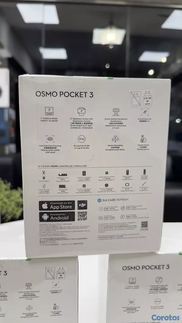 camaras y audio - Cámara 4K Osmo Pocket3 Creator Combo  3