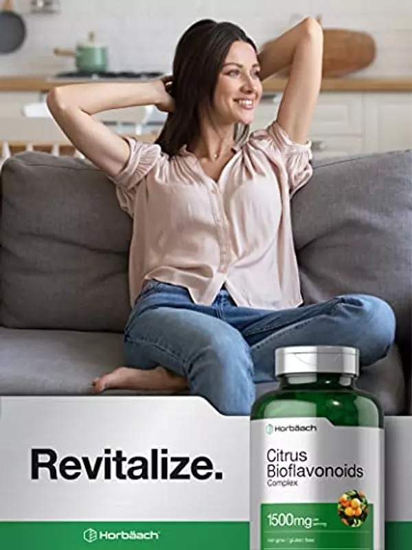 Salud y Equipamiento Médico - Bioflavonoides Citricos 1500 Mg 300cap Horbaach 5
