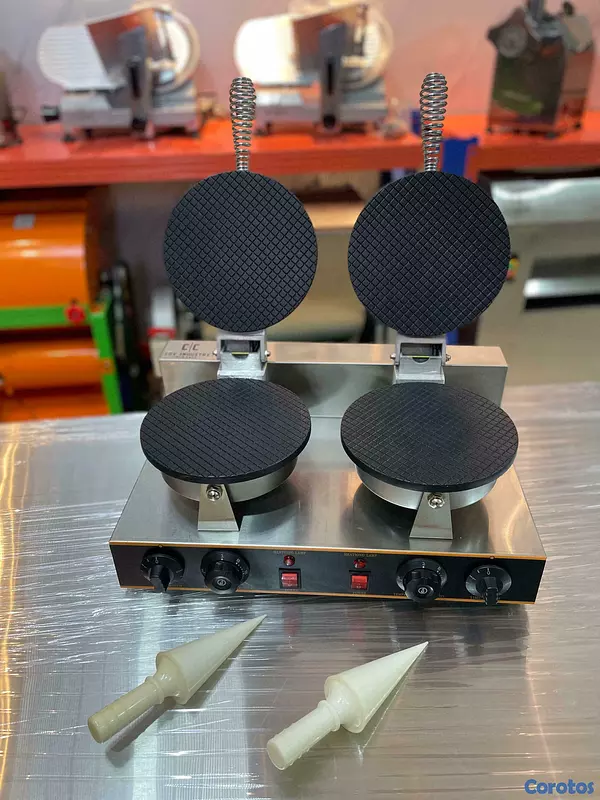 equipos profesionales - Maquina para hacer conos de helados gofres 2
