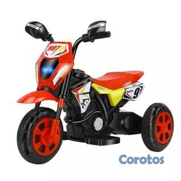 juguetes - Motor eléctrico para niños de tres ruedas recargable, motorcito moto 3