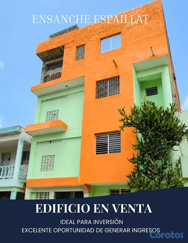 apartamentos - EDIFICIO EN VENTA IDEAL PARA INVERSION EXCELENTE O 1