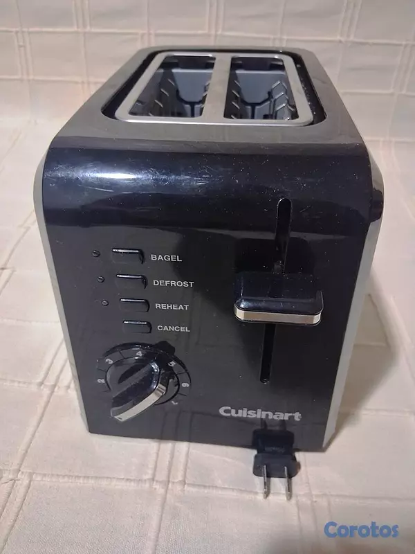 electrodomesticos - Tostadora Cuisinart de 2 Ranuras Negro Brillante  3