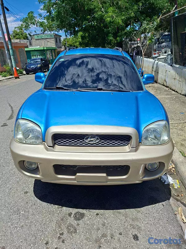 jeepetas y camionetas - Vendo Hyundai Santa Fe 2003 9