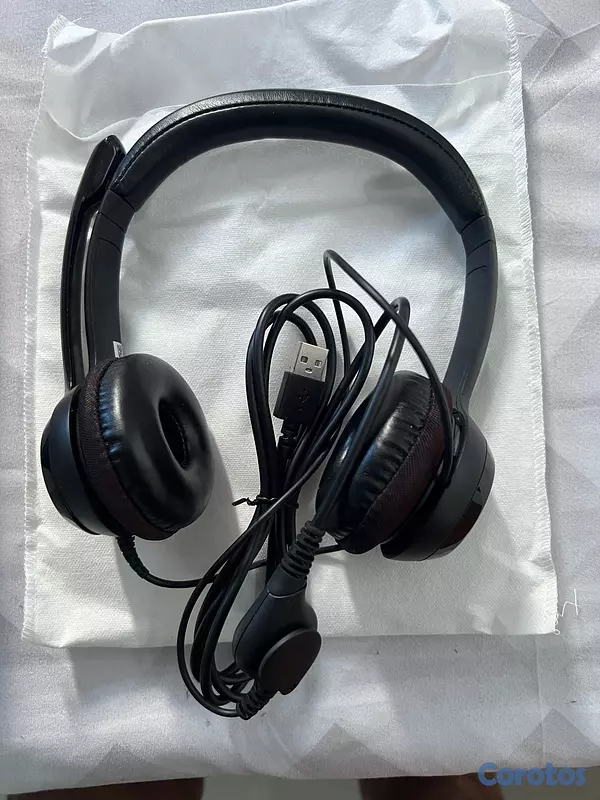 camaras y audio - 🎧 Auriculares USB Logitech H390 – Sonido Claro y Profesional 2