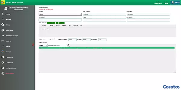 servicios profesionales - SOFTWARE DE VENDER DEPORTES/ PROGRAMA DE VENDER DEPORTES 5