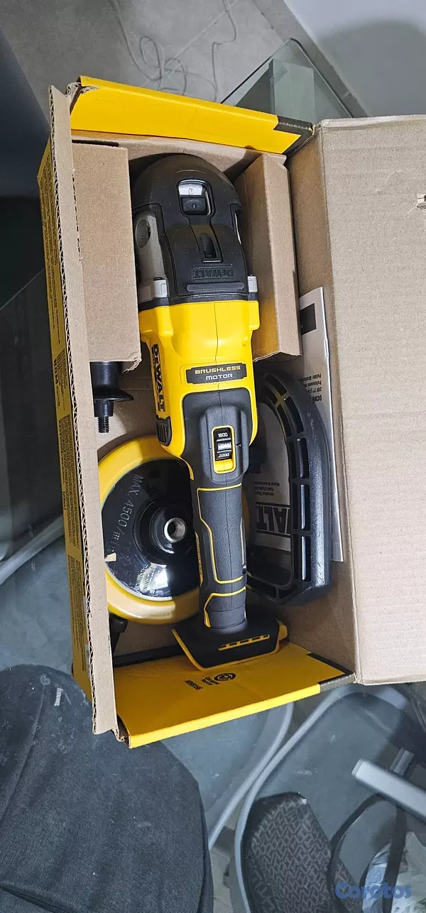 equipos profesionales - Pulidora-Brilladora Dewalt inalámbrica  6
