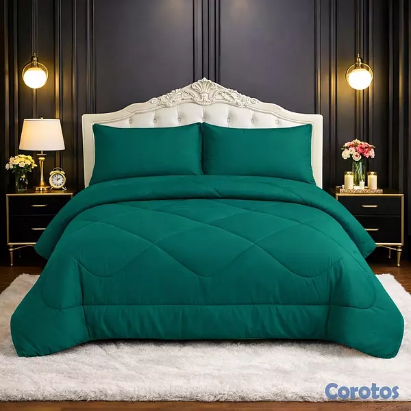 muebles y colchones - juego de colcha 3 piezas para cama de 60  8