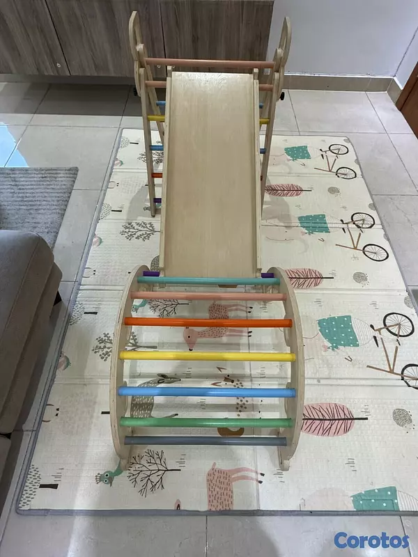 juguetes - Vendo set armable de gimnasio para bebes/niños 2
