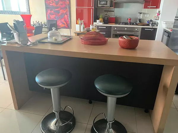 apartamentos - Vendo apartamento amueblado en Zona Universitaria  6
