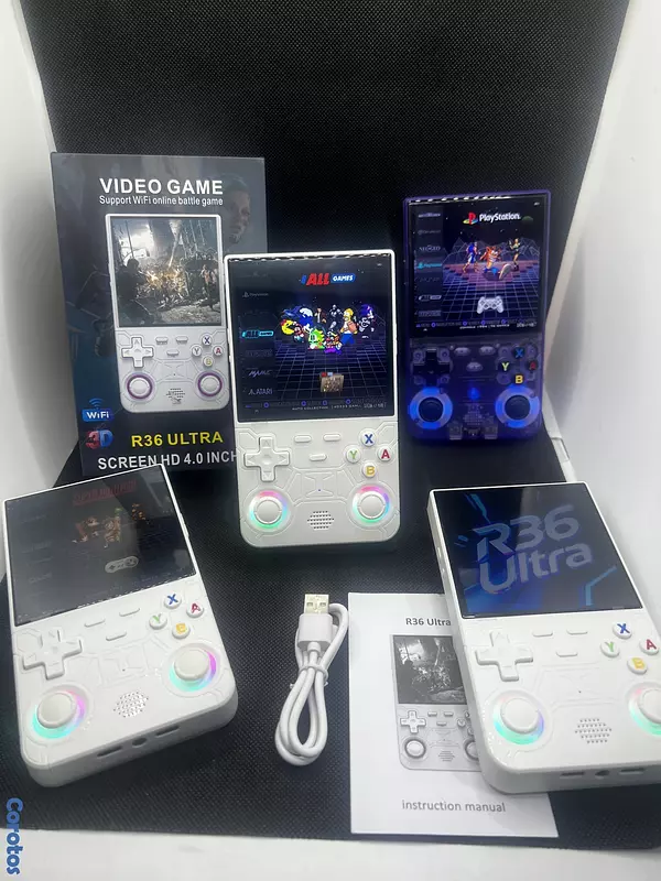 consolas y videojuegos - Nueva R36 Ultra 2025 con pantalla más grande y mejoradas 3