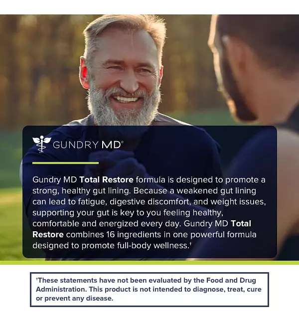 Salud y Equipamiento Médico - Gundry Md Total Restore Soporte Intestinal Premium 90 Cap 4