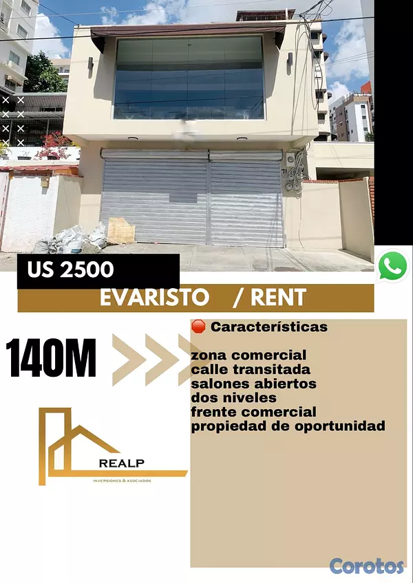 oficinas y locales comerciales - Local céntrico en Evaristo  1