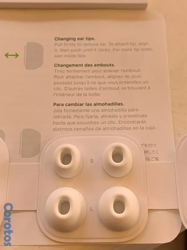 accesorios para electronica - Gomitas almohadillas Ear Tips para AirPods Pro 2