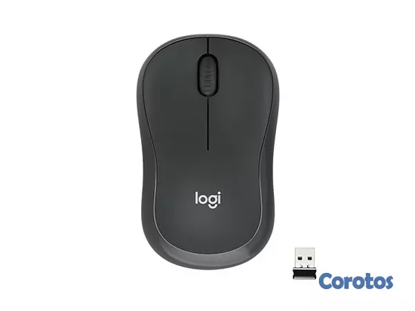 computadoras y laptops - MOUSE LOGITECH M220 INALAMBRICO SILENCIOSO, NEGRO, USB NANO RECEIVER, RANGO HAST 2