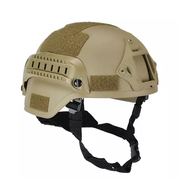 Artículos Deportivos - Casco Tactico Militar Painball Equipo De Protección Para Exterior Helmet Airsoft 2