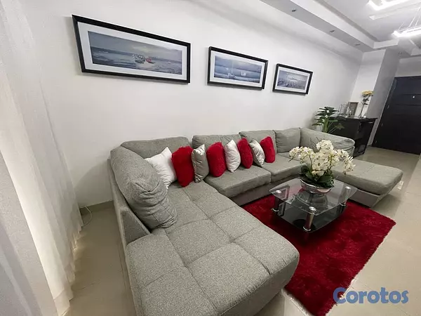apartamentos - Alquilo apartamento amueblado/línea blanca  2 habi 15
