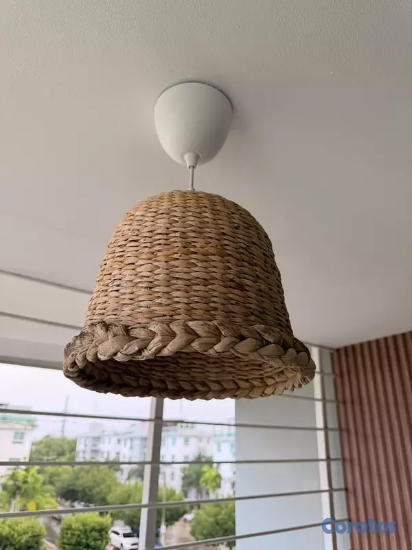 decoración y accesorios - lampara de techo tejida 1