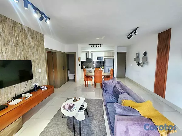 apartamentos - ESTUDIO AMUEBLADO SOHA PANORAMA SANTIAGO PISCINA Y 10