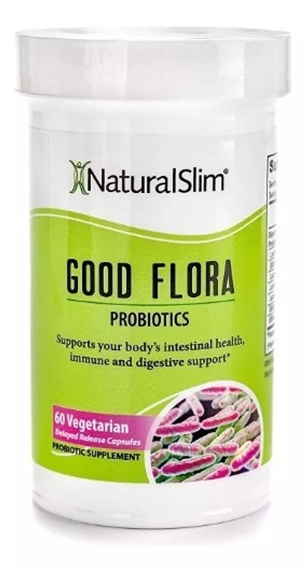 Salud y Equipamiento Médico - Naturalslim Good Flora Suplemento Probióticos 60 Cápsulas 5