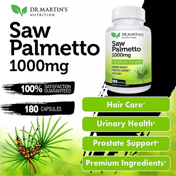 Salud y Equipamiento Médico - Palmetto De Super Fuerza Prostata Miccion 180 Capsulas 3