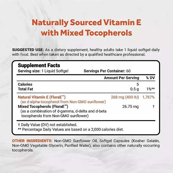 Salud y Equipamiento Médico - Vitamin E 400 Iu Naturalis 2