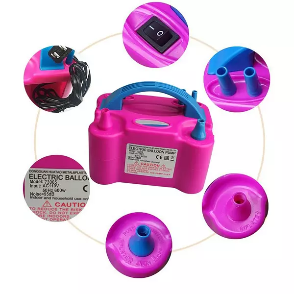 hobby y coleccion - Inflador de Globos Eléctrica De Aire bombas Maquina Decoración bomba de inflar 3