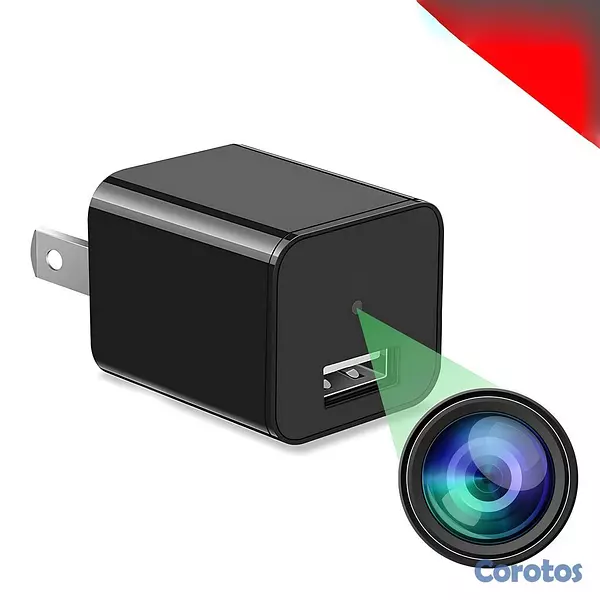 otros electronicos - Cargador USB Cámara Grabación HD con Micrófono Mov 3