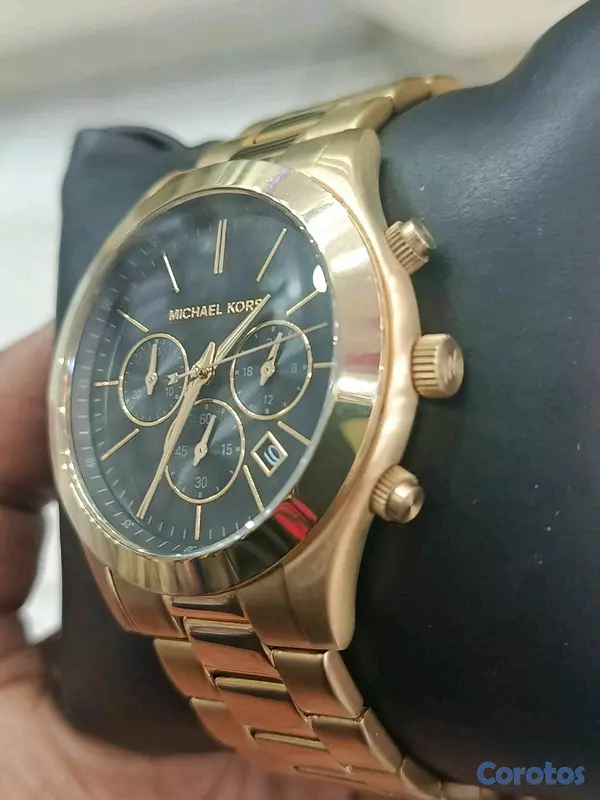 joyas, relojes y accesorios - Michael Kors americano cronografo acero inoxidable nuevo disponible✅✨ 3
