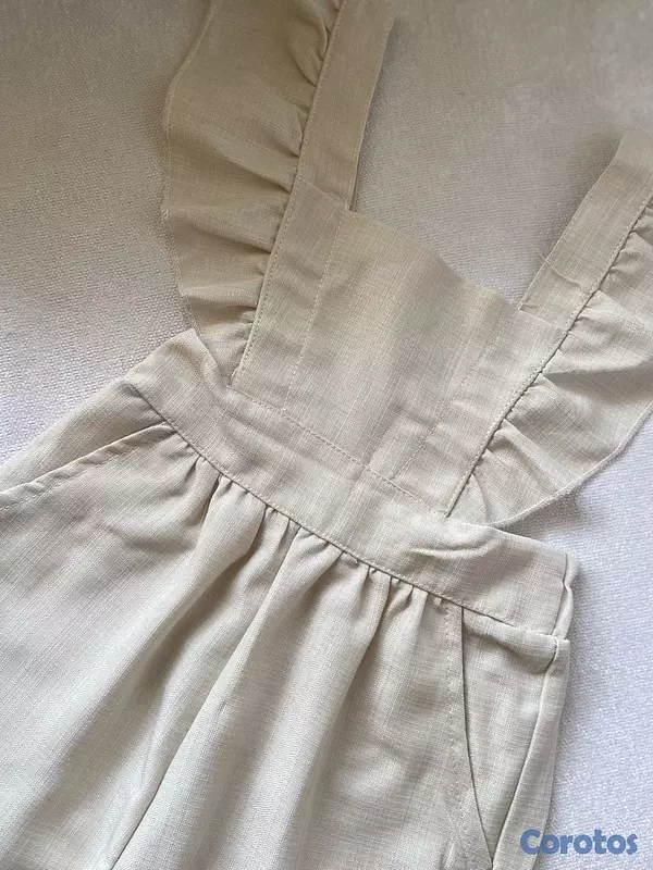 ropa y zapatos - enterizo para bebés 6-18 meses en tela de lino 600$ pesos  2