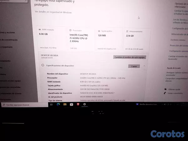 computadoras y laptops - Del Latitude Laptop para estudiar y trabajar 2