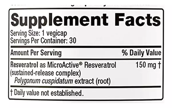 Salud y Equipamiento Médico - Resveratrol - Quality Of Life - Un - Unidad A $7063 2