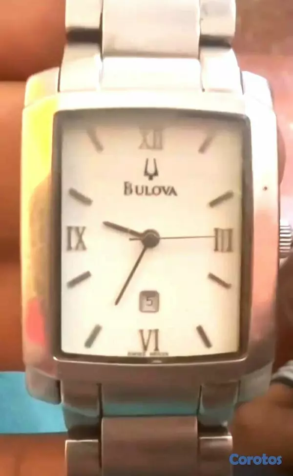 joyas, relojes y accesorios - Reloj Bulova cuarzo japonésAc/Inox fechero 4