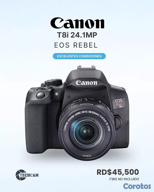 camaras y audio - CAMARAS CANON 5