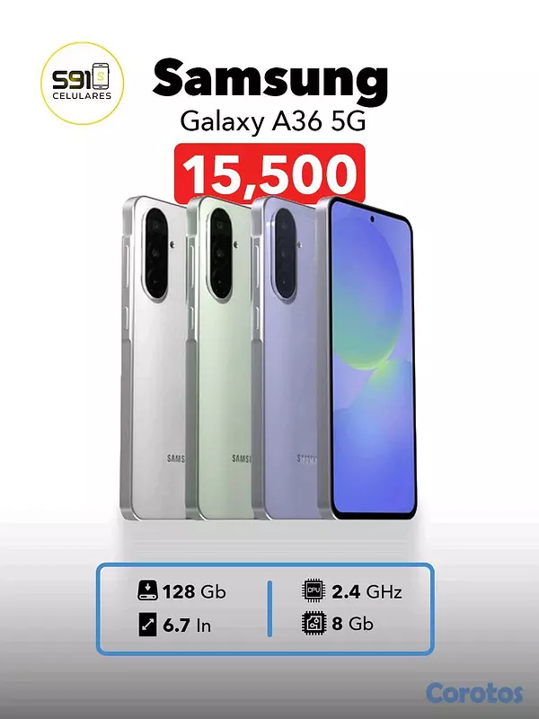 celulares y tabletas - SAMSUNG GALAXY A36 5G  2