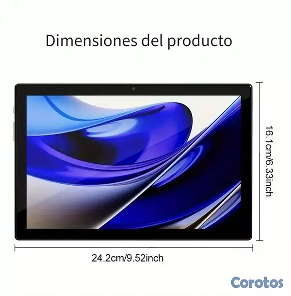 celulares y tabletas - Tablet tipo laptop con accesorios. 10.1 pulgadas, 128gb ROM 12gb RAM. 5G 5