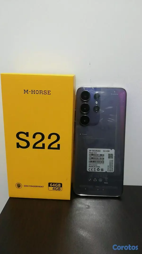 celulares y tabletas - TELEFONO M-HORSE S22 64gb+4gb 4