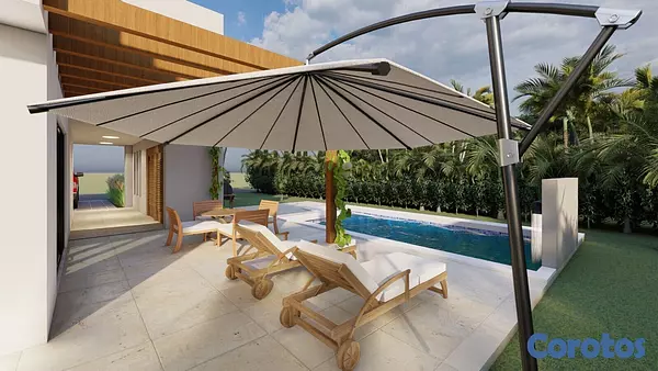 casas vacacionales y villas - VILLA EN JUAN DOLIO  4
