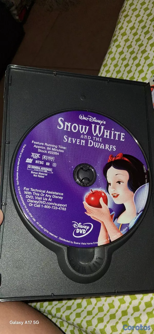 hobby y coleccion - Pelicula original de coleccion Blancanieves y los 7 Enanitos. 3